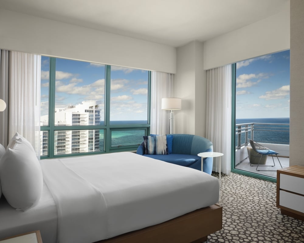 Oceanfront Corner King Suite