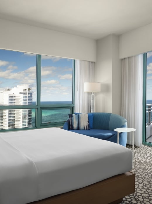 Oceanfront Corner King Suite