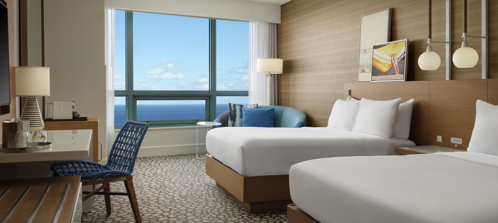 Horizon two double bed accommodation at The Diplomat