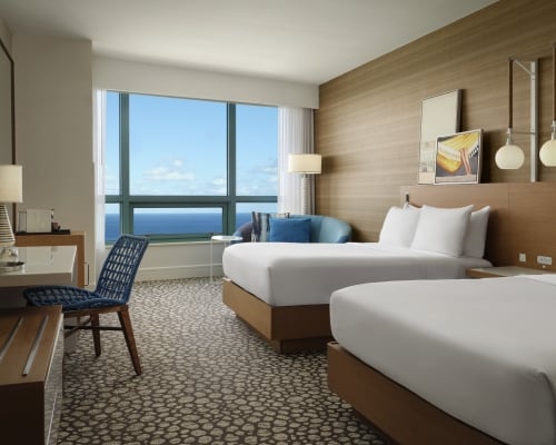 Horizon two double bed accommodation at The Diplomat