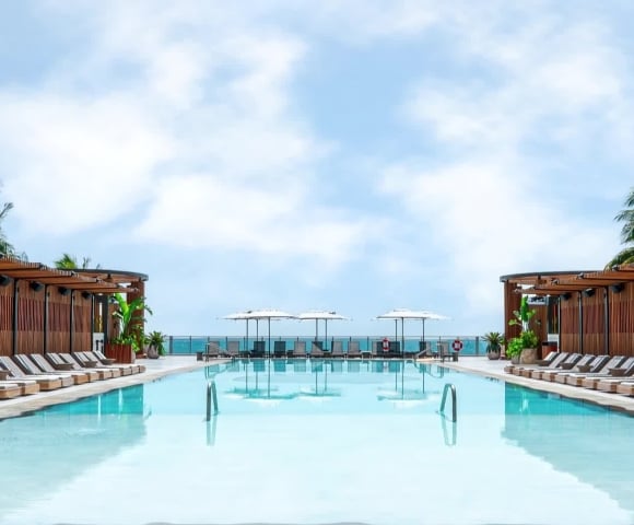 Infinity Pool at The Diplomat Resort