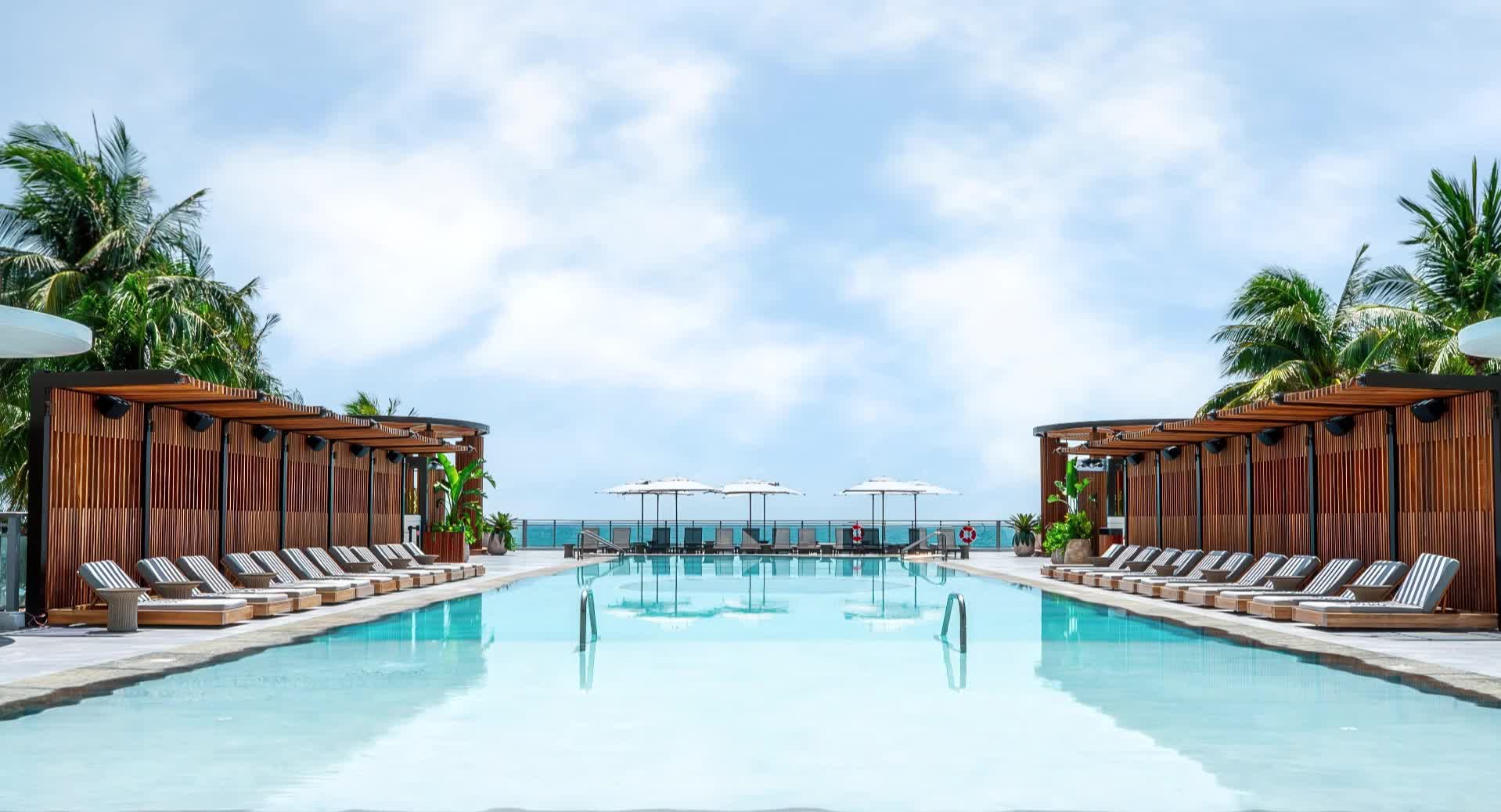 Infinity Pool at The Diplomat Resort